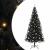 Brad de Crăciun cu 300 LED cu suport Negru 180 cm PVC GartenMobel Dekor