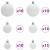 Brad de Crăciun cu 300 LED cu suport Negru 180 cm PVC GartenMobel Dekor