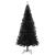Brad de Crăciun cu 300 LED cu suport Negru 180 cm PVC GartenMobel Dekor