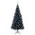 Brad de Crăciun cu 300 LED cu suport Negru 180 cm PVC GartenMobel Dekor