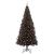 Brad de Crăciun cu 300 LED cu suport Negru 210 cm PVC GartenMobel Dekor