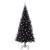 Brad de Crăciun cu 300 LED cu suport Negru 210 cm PVC GartenMobel Dekor