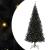 Brad de Crăciun cu 300 LED cu suport Negru 240 cm PVC GartenMobel Dekor