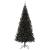 Brad de Crăciun cu 300 LED cu suport Negru 240 cm PVC GartenMobel Dekor
