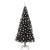 Brad de Crăciun cu 300 LED cu suport Negru 240 cm PVC GartenMobel Dekor