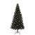 Brad de Crăciun cu 300 LED cu suport Negru 240 cm PVC GartenMobel Dekor