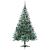 Brad de Crăciun artificial cu 150 LED Verde 150 cm PVC și Oțel GartenMobel Dekor