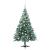 Brad de Crăciun artificial cu 150 LED Verde 150 cm PVC și Oțel GartenMobel Dekor