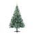 Brad de Crăciun artificial cu 150 LED Verde 150 cm PVC și Oțel GartenMobel Dekor