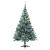 Brad de Crăciun artificial cu 150 LED Verde 150 cm PVC și Oțel GartenMobel Dekor