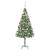 Brad de Crăciun artificial cu 300 LED Verde 180 cm PVC și Oțel GartenMobel Dekor