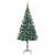 Brad de Crăciun artificial cu 300 LED Verde 180 cm PVC și Oțel GartenMobel Dekor