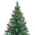 Brad de Crăciun artificial cu 300 LED Verde 180 cm PVC și Oțel GartenMobel Dekor