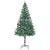 Brad de Crăciun artificial cu 300 LED Verde 180 cm PVC și Oțel GartenMobel Dekor