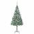 Brad de Crăciun artificial cu 300 LED Verde 180 cm PVC și Oțel GartenMobel Dekor