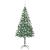 Brad de Crăciun artificial cu 300 LED Verde 180 cm PVC și Oțel GartenMobel Dekor
