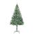 Brad de Crăciun artificial cu 300 LED Verde 180 cm PVC și Oțel GartenMobel Dekor