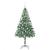 Brad de Crăciun artificial cu 300 LED Verde 180 cm PVC și Oțel GartenMobel Dekor