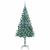 Brad de Crăciun artificial cu 300 LED Verde 180 cm PVC și Oțel GartenMobel Dekor
