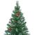 Brad de Crăciun artificial cu 300 LED Verde 180 cm PVC și Oțel GartenMobel Dekor
