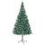 Brad de Crăciun artificial cu 300 LED Verde 210 cm PVC și Oțel GartenMobel Dekor