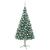 Brad de Crăciun artificial cu 300 LED Verde 210 cm PVC și Oțel GartenMobel Dekor