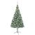 Brad de Crăciun artificial cu 300 LED Verde 210 cm PVC și Oțel GartenMobel Dekor