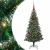 Pom de Crăciun artificial pre-iluminat Verde 120cm PVC și Metal GartenMobel Dekor