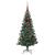 Pom de Crăciun artificial pre-iluminat Verde 120cm PVC și Metal GartenMobel Dekor