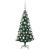 Pom de Crăciun artificial pre-iluminat cu 150 LED Verde 120 cm GartenMobel Dekor