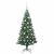 Pom de Crăciun artificial pre-iluminat Verde 120cm PVC și Metal GartenMobel Dekor