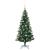 Pom de Crăciun artificial pre-iluminat Verde 120cm PVC și Metal GartenMobel Dekor