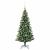 Pom de Crăciun artificial pre-iluminat Verde 120cm PVC și Metal GartenMobel Dekor