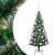 Pom de Crăciun artificial pre-iluminat Verde 120cm PVC și Metal GartenMobel Dekor