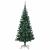 Pom de Crăciun artificial pre-iluminat Verde 150cm PVC și Metal GartenMobel Dekor