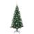 Pom de Crăciun artificial pre-iluminat Verde 150cm PVC și Metal GartenMobel Dekor