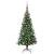 Pom de Crăciun artificial pre-iluminat Verde 150cm PVC și Metal GartenMobel Dekor