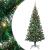 Pom de Crăciun artificial pre-iluminat cu 300 LED Verde 180 cm GartenMobel Dekor