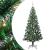 Pom de Crăciun artificial pre-iluminat cu 300 LED Verde 210 cm GartenMobel Dekor