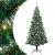 Pom de Crăciun artificial pre-iluminat Verde 240cm PVC și Metal GartenMobel Dekor