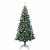 Pom de Crăciun artificial pre-iluminat Verde 240cm PVC și Metal GartenMobel Dekor