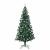 Pom de Crăciun artificial pre-iluminat Verde 240cm PVC și Metal GartenMobel Dekor