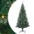 Pom de Crăciun artificial pre-iluminat Verde 240cm PVC și Metal GartenMobel Dekor