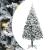 Brad de Crăciun artificial cu 300 LED Verde 240 x 150 cm GartenMobel Dekor