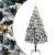 Brad de Crăciun artificial cu 300 LED Verde 240 x 150 cm GartenMobel Dekor