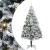 Brad de Crăciun artificial cu 300 LED Verde 240 x 150 cm GartenMobel Dekor