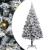 Brad de Crăciun artificial cu 300 LED Verde 240 x 150 cm GartenMobel Dekor