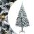 Brad de Crăciun artificial cu 300 LED Verde 240 x 150 cm GartenMobel Dekor