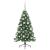 Pom de Crăciun artificial pre-iluminat Verde 120 cm PVC GartenMobel Dekor