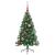 Pom de Crăciun artificial pre-iluminat Verde 120 cm PVC GartenMobel Dekor